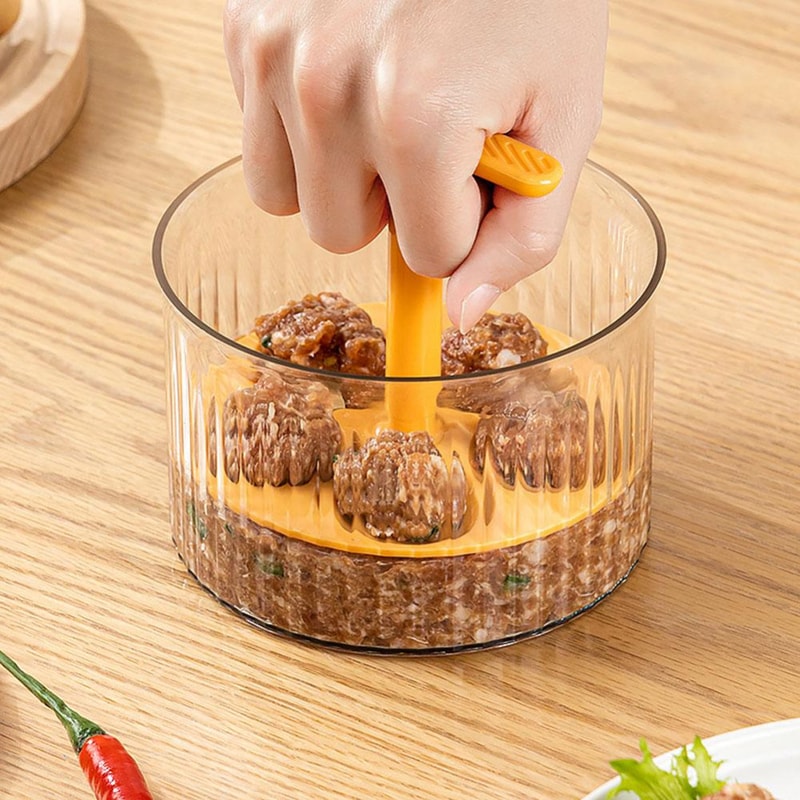 Taiwanese Meatballs Press Mold Translucent Meatball Maker For Minced Meat Storage And Household Fri 1