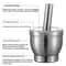Stainless Steel Manual Garlic Grinder Double Mashers Mini Herb Pepper Spice Mortars For Kitchen 1