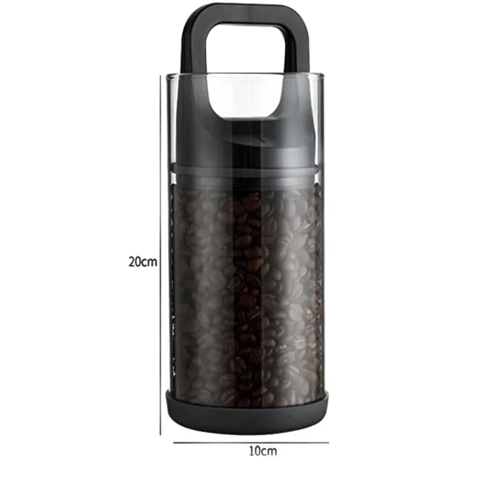 Moisture-proof and leak-proof snack jar, high-end glass vacuum sealed storage for dried fruit