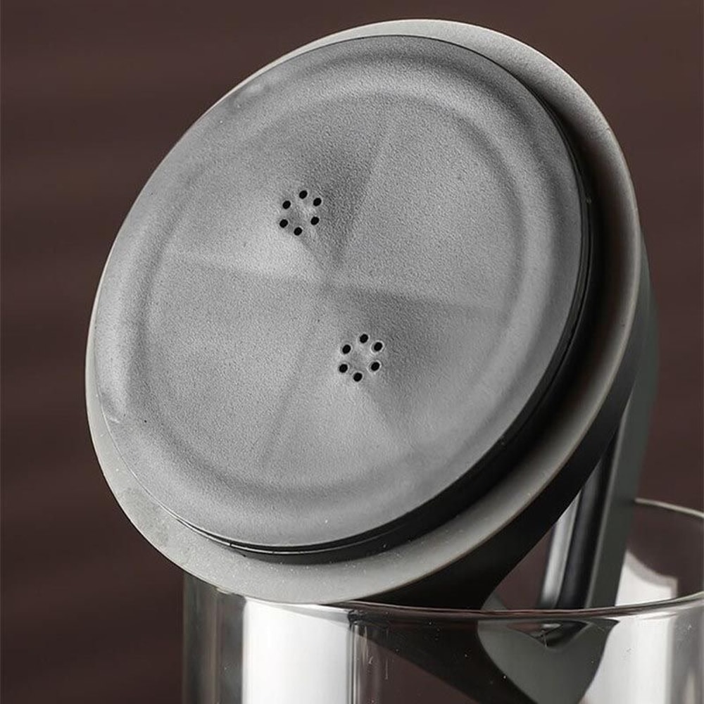 Moisture-proof and leak-proof snack jar, high-end glass vacuum sealed storage for dried fruit