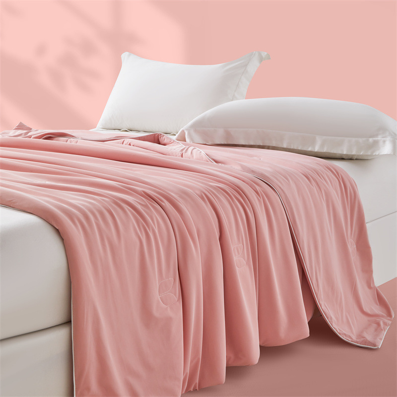 Antibacterial Air Conditioning Cooling Thin Blankets Single And Double Machine Washable 6