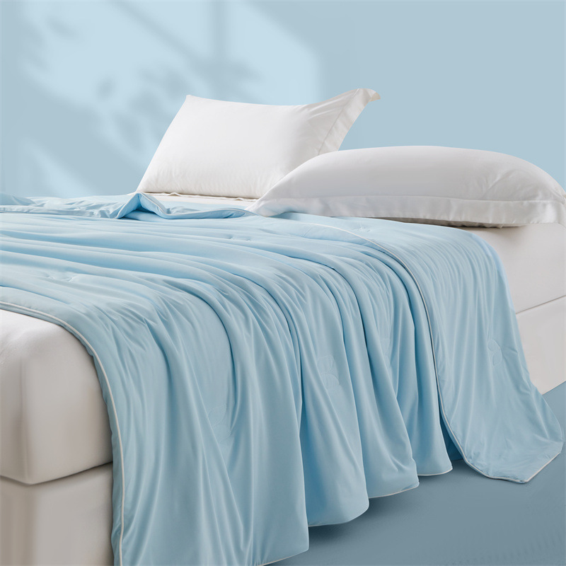 Antibacterial Air Conditioning Cooling Thin Blankets Single And Double Machine Washable 7