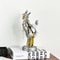 Cyberpunk Mechanical Arm Desktop Gaming Controller Storage Holder Headphone Stand Sculpture Decorat 3