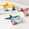 Unique 3D Starfish Ceramic Cigar Ashtray, Modern White Ceramic Trinket Display Tray, Custom Home Living Room Decoration