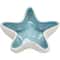 Unique 3D Starfish Ceramic Cigar Ashtray, Modern White Ceramic Trinket Display Tray, Custom Home Living Room Decoration