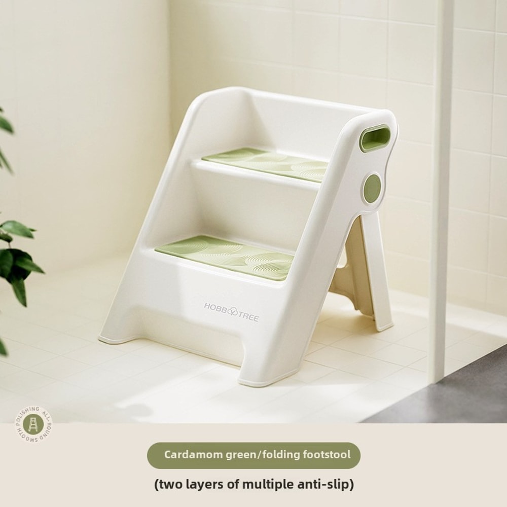 Foldable Kids Step Stool Non-Slip Height Increasing for Hand Washing & Potty Training