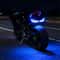 LED Decorative Atmosphere Lamp Motorcycle License Plate Tail Light Devil Eye Strobe 0