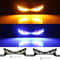 LED Decorative Atmosphere Lamp Motorcycle License Plate Tail Light Devil Eye Strobe 1