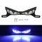 LED Decorative Atmosphere Lamp Motorcycle License Plate Tail Light Devil Eye Strobe 4