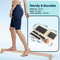 Nonslip Adjustable Balance Board For Sprained Ankle Wooden Single Leg Foot Strengthener For Rehabil 4