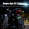 Creative Car Decoration Motorcycle LED License Plate Light Devils Eyes Tail Signal Lamp 1