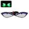 Creative Car Decoration Motorcycle LED License Plate Light Devils Eyes Tail Signal Lamp 9