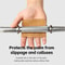 Mens And Womens Cowhide Weightlifting Gloves With Palm Protection Fitness Gymnastics And Grip Stren 5