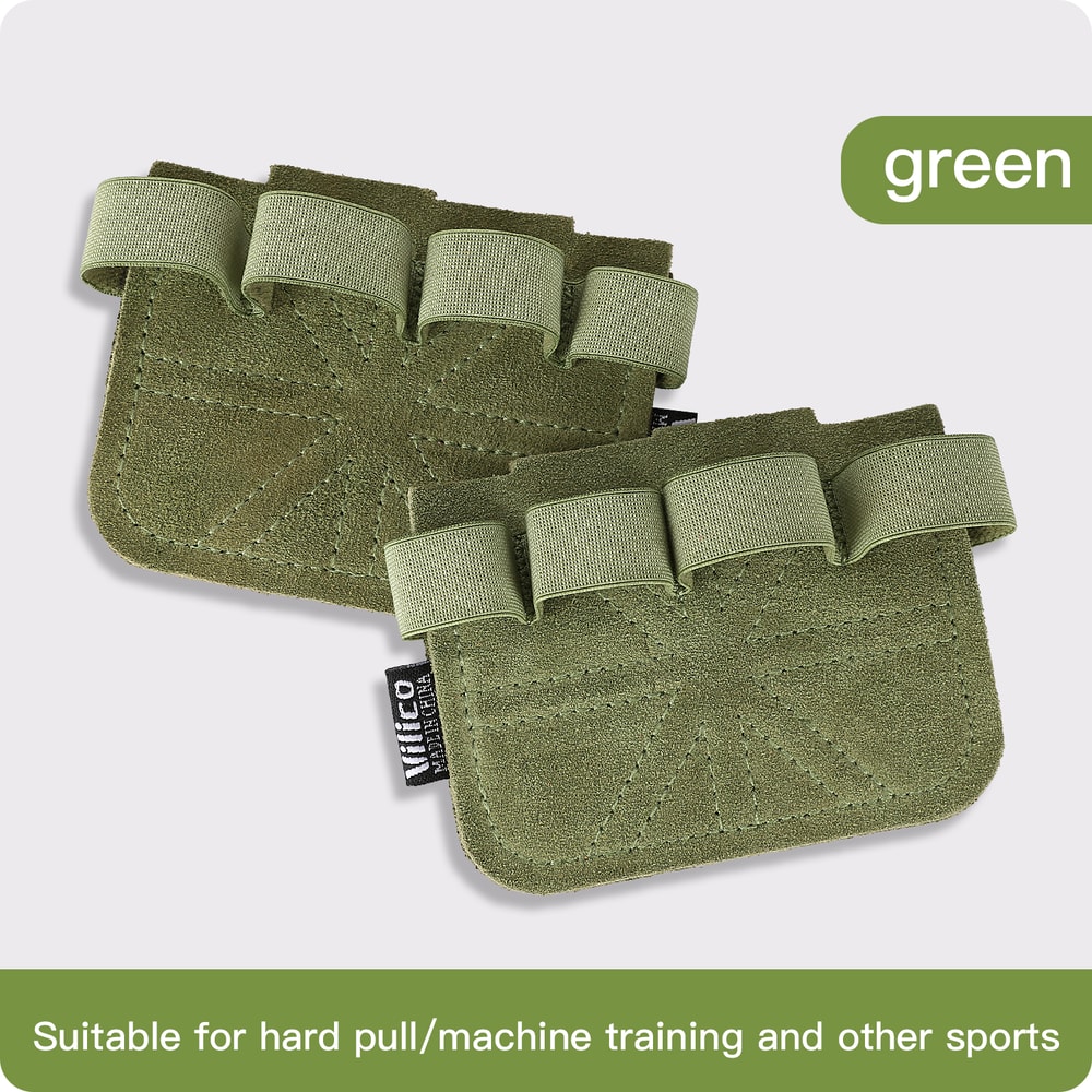 Mens And Womens Cowhide Weightlifting Gloves With Palm Protection Fitness Gymnastics And Grip Stren 9