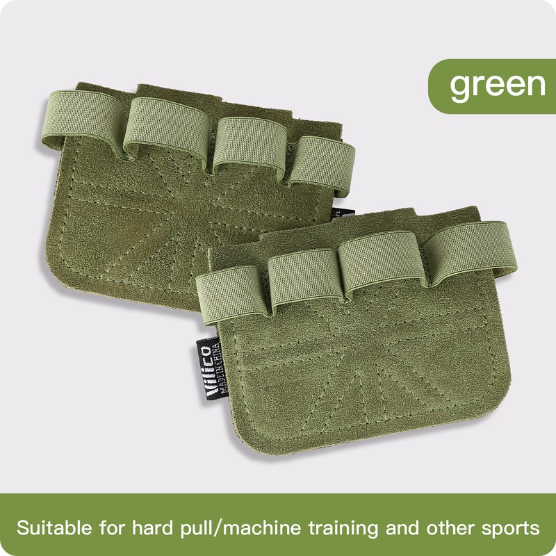 Mens And Womens Cowhide Weightlifting Gloves With Palm Protection Fitness Gymnastics And Grip Stren 9