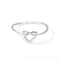 Aesthetic Stainless Steel Rings For Women Gold Color Couple Heart Ring 6
