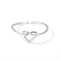 Aesthetic Stainless Steel Rings For Women Gold Color Couple Heart Ring 6