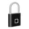 Smart Padlock Waterproof Fingerprint Lock Portable USB Charging Antitheft Zinc 5