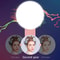 Portable Mini LED Selfie Ring Light for Mobile Phones, Three Stop Dimming Circle Fill Light