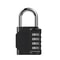 4 Digit Resettable Combination Lock, Heavy Duty Waterproof Padlock for Outdoors