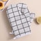 Microwave Heat-Resistant Insulated Kitchen Gloves, Thickened Grid Oven Gloves