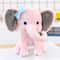 Pink Grey Elephant Plush Toy Comfort Sleeping Elephant Doll Birthday Holiday Gifts For Children 0