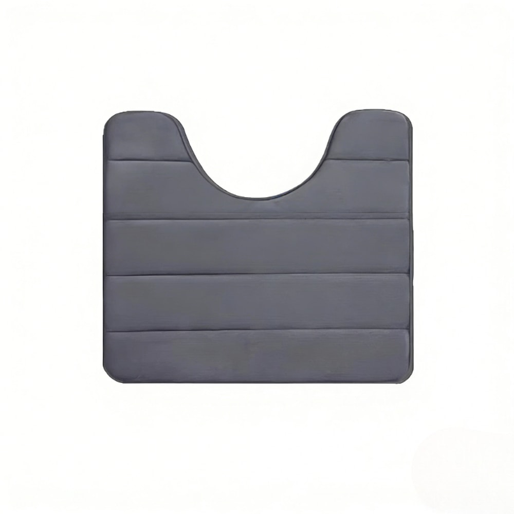 Super Absorbent Bathroom Carpet Ushaped Toilet Mat AntiSkid Memory Foam Bath Mat 4