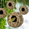 Outdoor Decorative Weaved Hanging Parrot Nest Houses New Birds Nest Bird Cage Grass Egg Cage Bird H 0