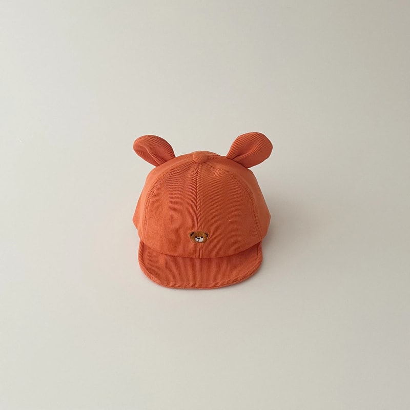 Adorable Baby Baseball Cap with Animal Ears, Adjustable Soft Brim, Lightweight Headwear