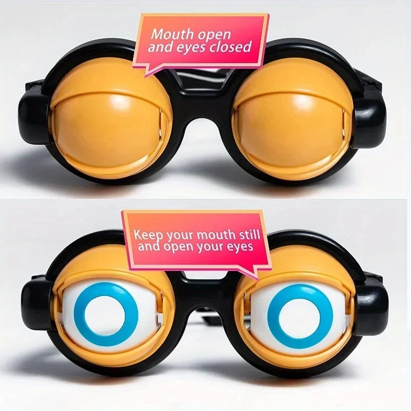 Glasses Toys Fun Pranks for Adults, Interesting Easter Gifts, Birthday Toys