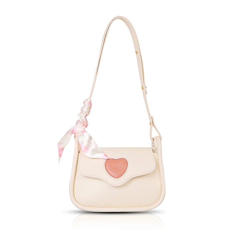 Fashion Love Slanting Cross Bag, Retro Saddle Niche Shoulder Bag