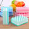 Colored Small Wave Tableware, Dishwashing Sponge, Rust Removal Cleaning Brush