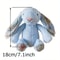 Creative Soft Stuffed Animal Cute Sitting Long Ear Rabbit Plush Doll Gift 3