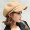 Plain Wool Winter Beret, Ladies Casual Newsboy Hat, Autumn Winter Painter Caps for Women