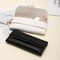 Soft and Stylish Black and White Leather Glasses Case, Travel Accessories, Glasses Protection for Men and Women
