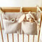 Baby Bedding Diaper Toys Bag, Newborn Bed Headboard Organizer