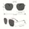 Retro Polygonal Metal Frame, Fashionable Trendy Glasses for Women and Men, Octagonal Glasses for Beach Party Trips