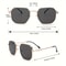 Retro Polygonal Metal Frame, Fashionable Trendy Glasses for Women and Men, Octagonal Glasses for Beach Party Trips