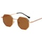 Retro Polygonal Metal Frame, Fashionable Trendy Glasses for Women and Men, Octagonal Glasses for Beach Party Trips
