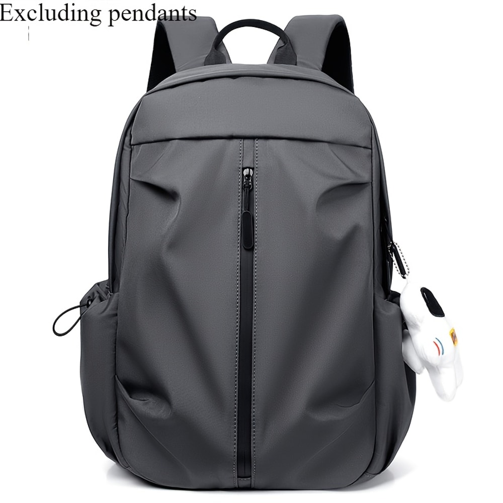 Lightweight Casual Trendy Street Minimalist Backpack With Zipper Closure Adjustable Straps 5