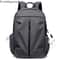 Lightweight Casual Trendy Street Minimalist Backpack With Zipper Closure Adjustable Straps 5