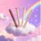 Cartoon Hot Erasable Mocha Pen Bear Erasable Pen Coffee Bear Neutral Pen 3