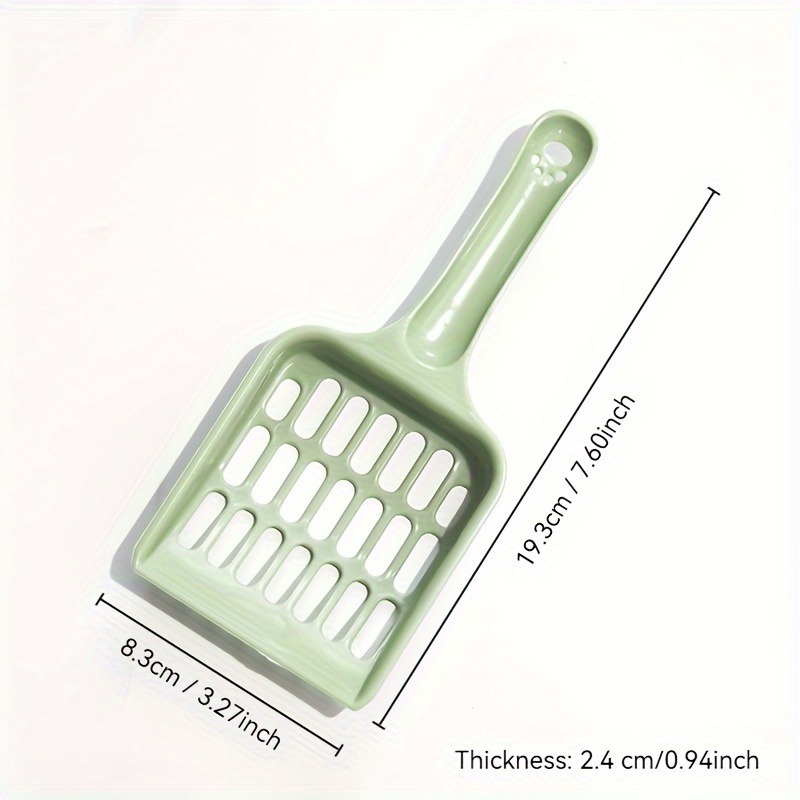 Durable Pet Waste Shovel Deluxe Cat Litter Scoop With Fine Mesh For Easy Cleaning 1