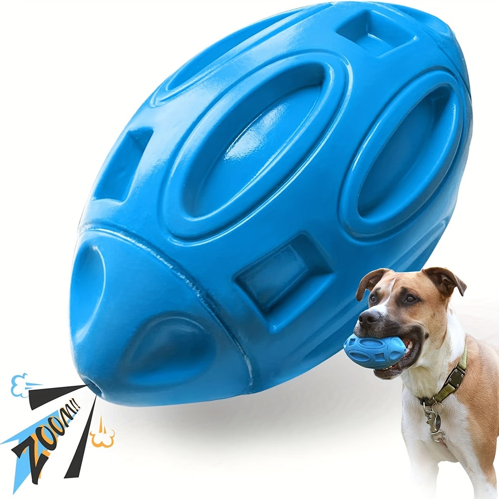 Durable Dog Chewing Toys Squeezing Rubber Ball For Pet Aggressive Chewers Sound Toys 0