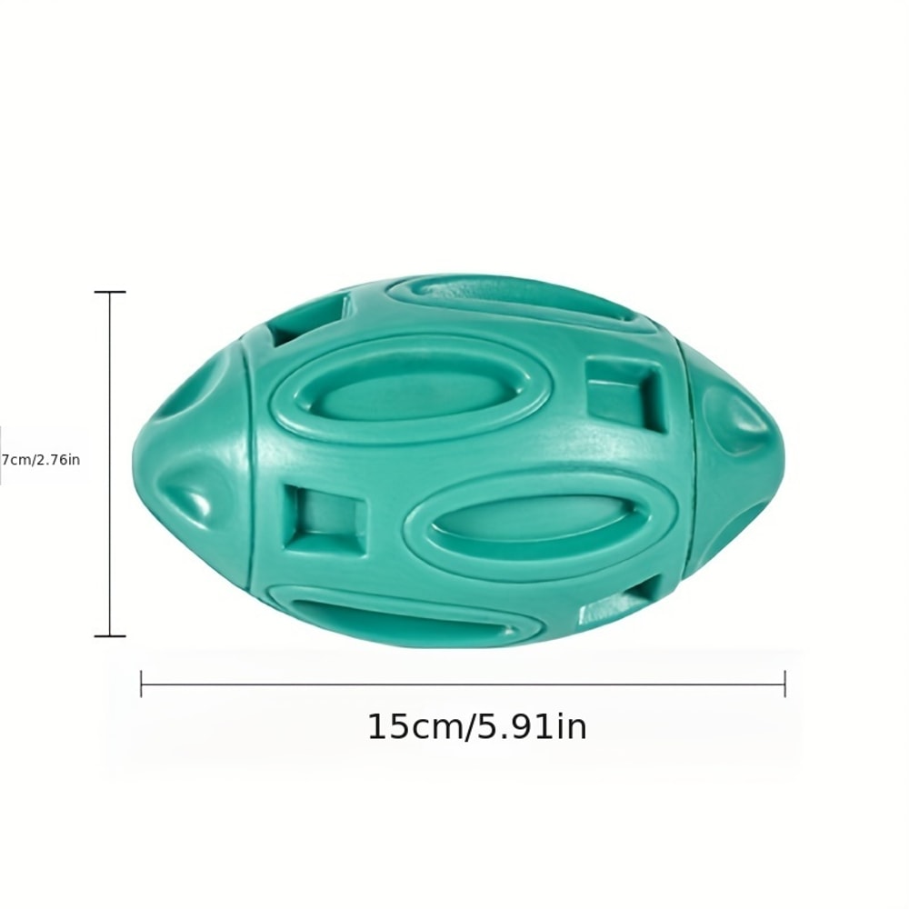 Durable Dog Chewing Toys Squeezing Rubber Ball For Pet Aggressive Chewers Sound Toys 3