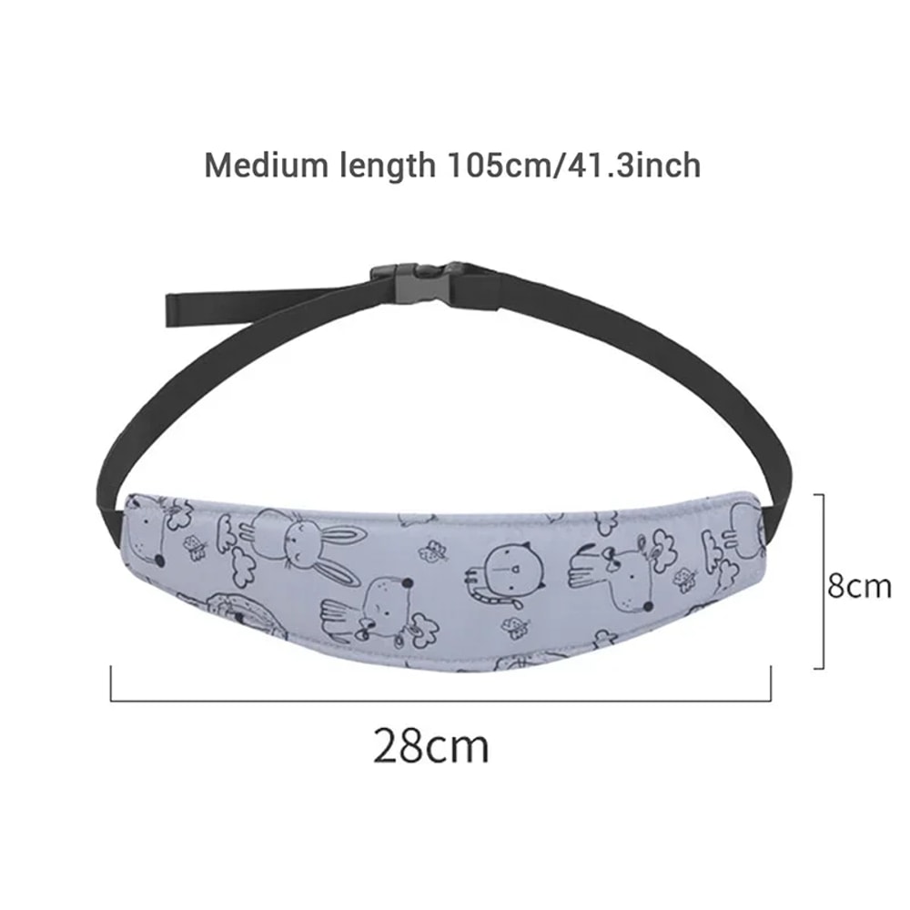 Child Stroller Fastening Belt Baby Safety Pillow Head Support For Babies 5