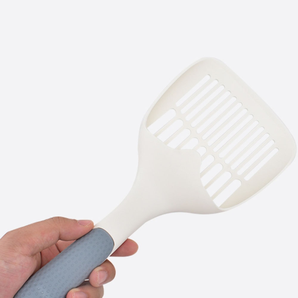 Efficient Cat Poop Scoop, Large Size Durable Shovel with Fine Mesh, Tofu Cat Litter Cleaning Tool