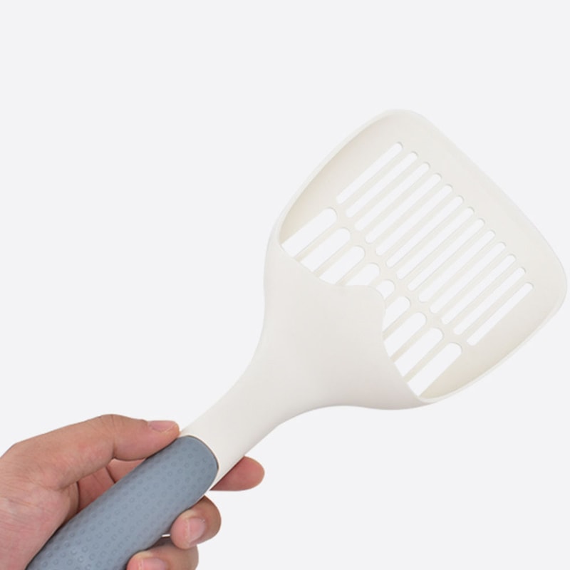 Efficient Cat Poop Scoop, Large Size Durable Shovel with Fine Mesh, Tofu Cat Litter Cleaning Tool