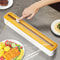 Reusable Packaging Machine, Dual Pocket Cling Film Dispenser and Cutter for Kitchen