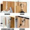 Plastic Clothes/Bag/Purse Holder, Over The Door Storage Hanger, No-Drill Bedroom Organization Hooks